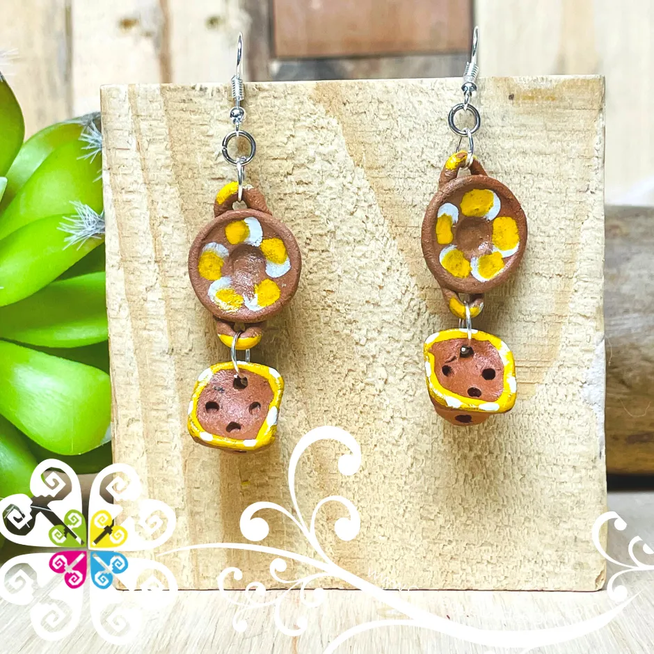 Cazuela with Anafre - Cocinita Clay Earrings