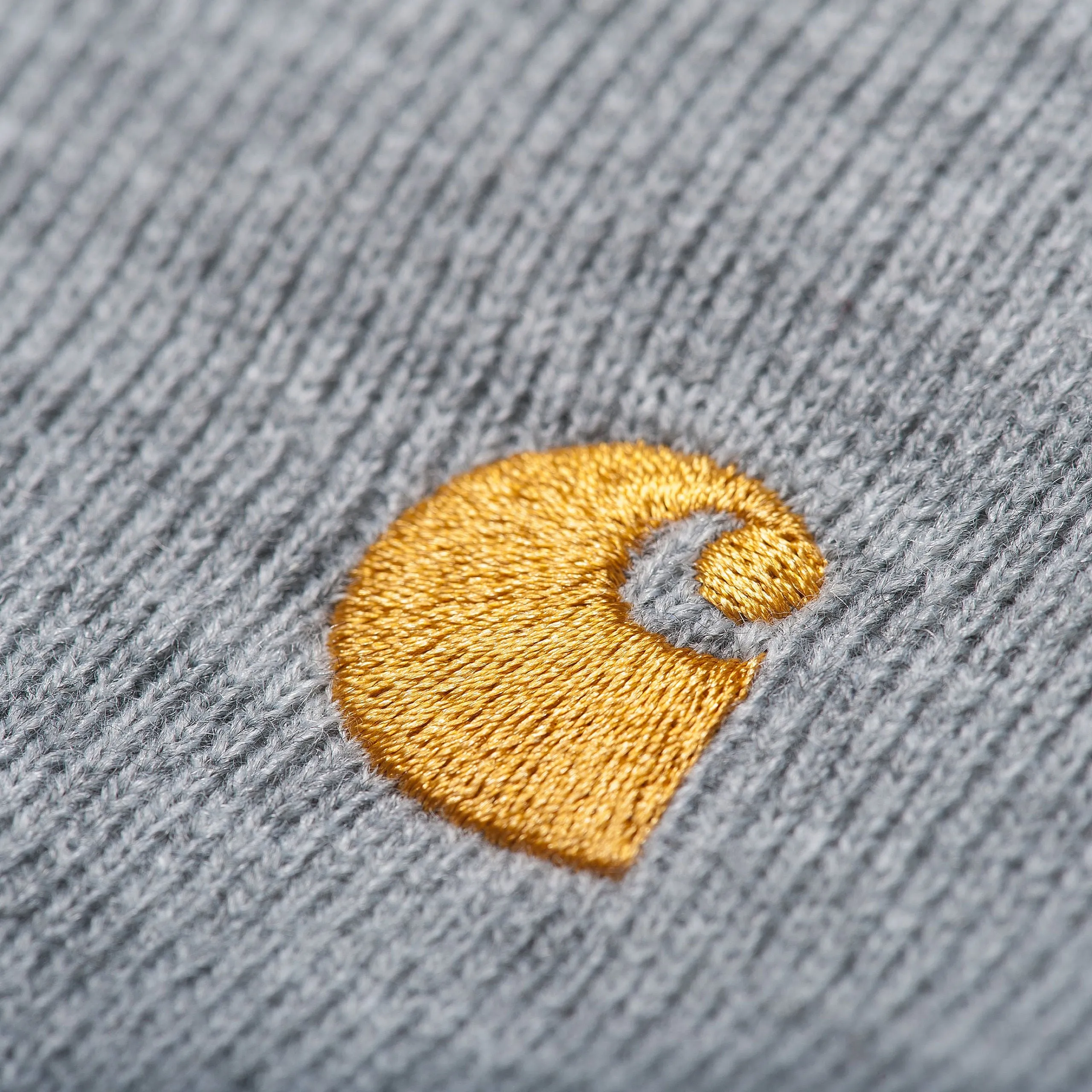 Chase Beanie - Grey Heather/Gold