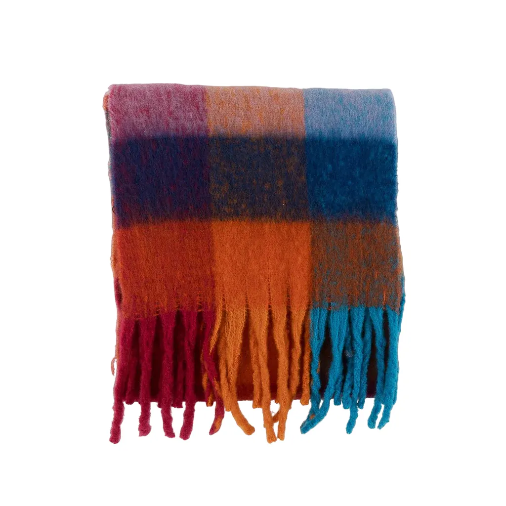 Check Scarf - Multicolour