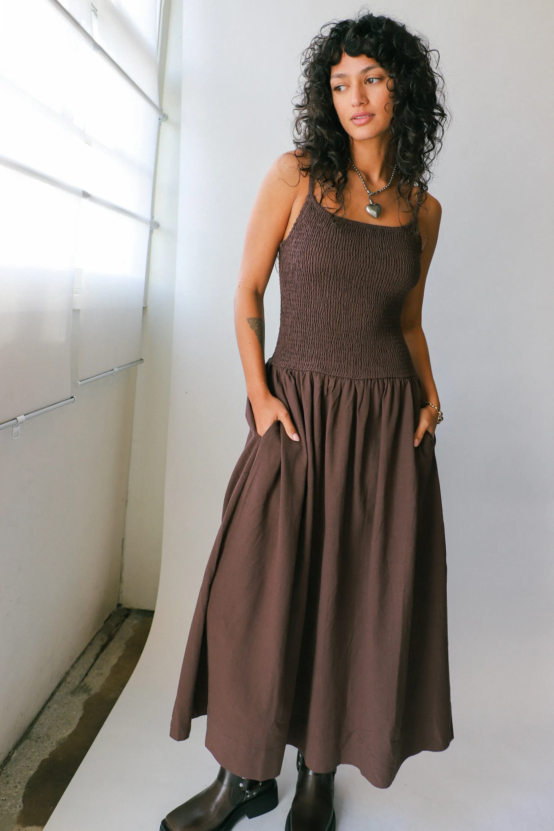 Chestnut Marcella Dress