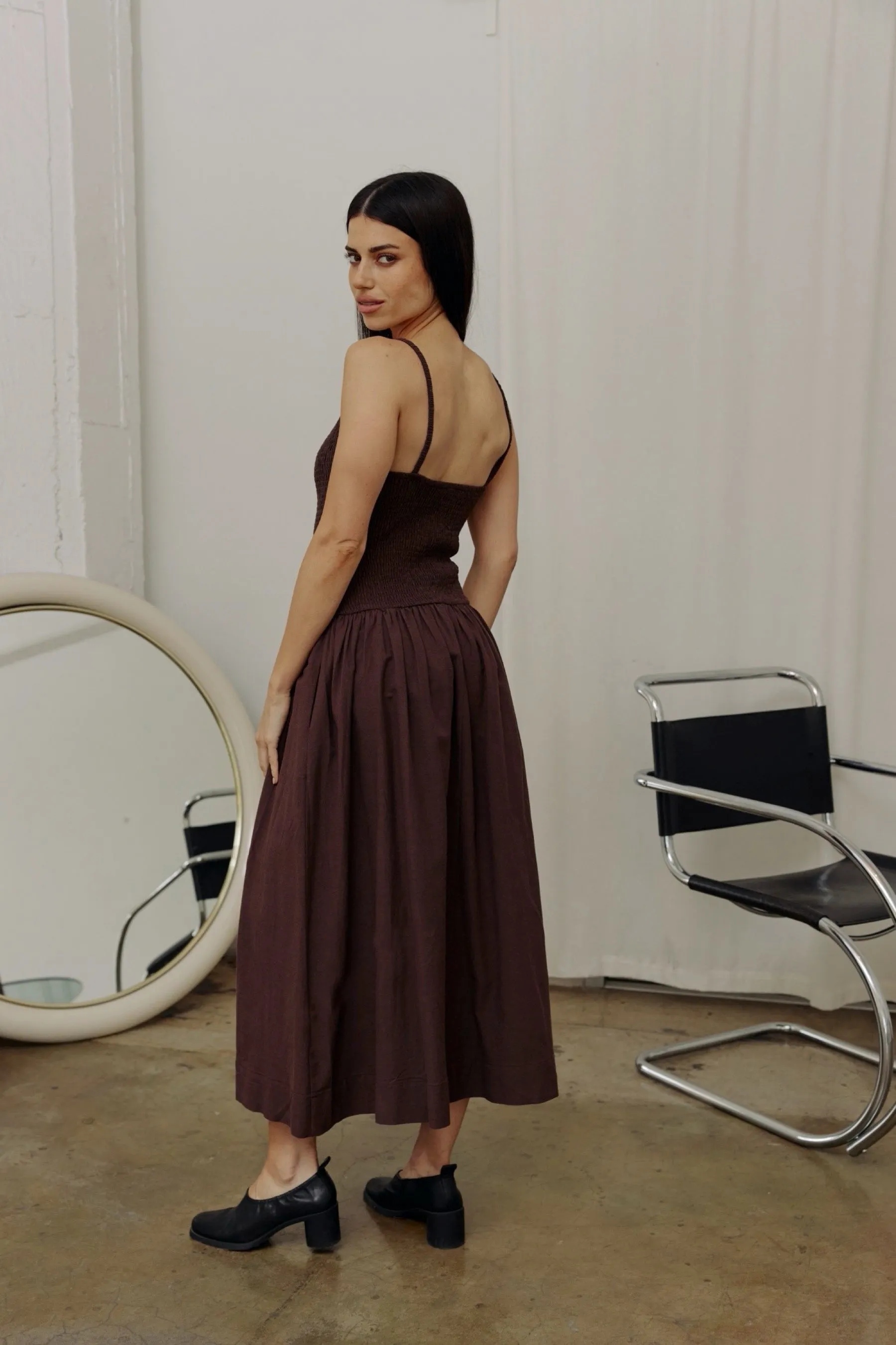 Chestnut Marcella Dress