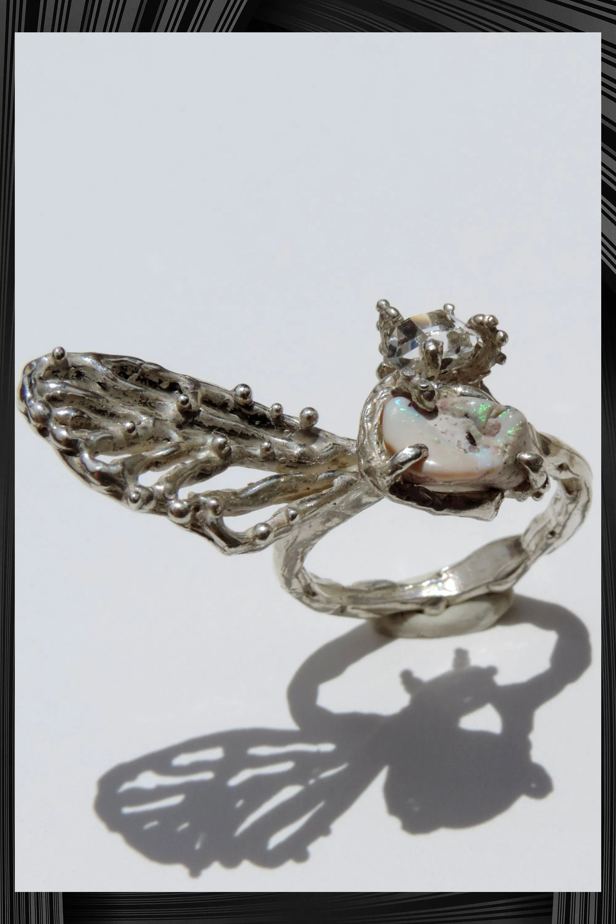 Cicada Wing Ring | Free Delivery - 2-3 Weeks Shipping