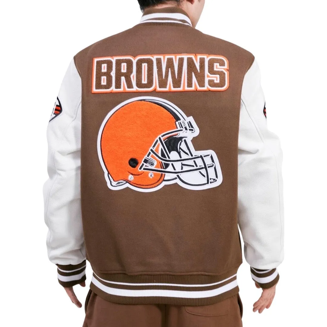 Cleveland Browns Mash Up Varsity Jacket