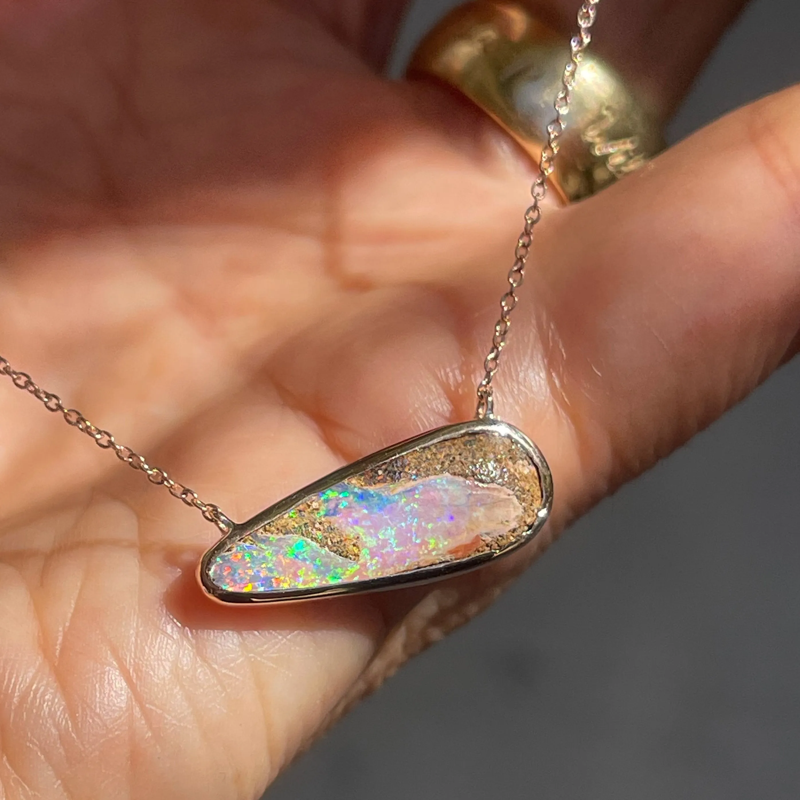 Cloud Nine Dali Australian Opal Necklace