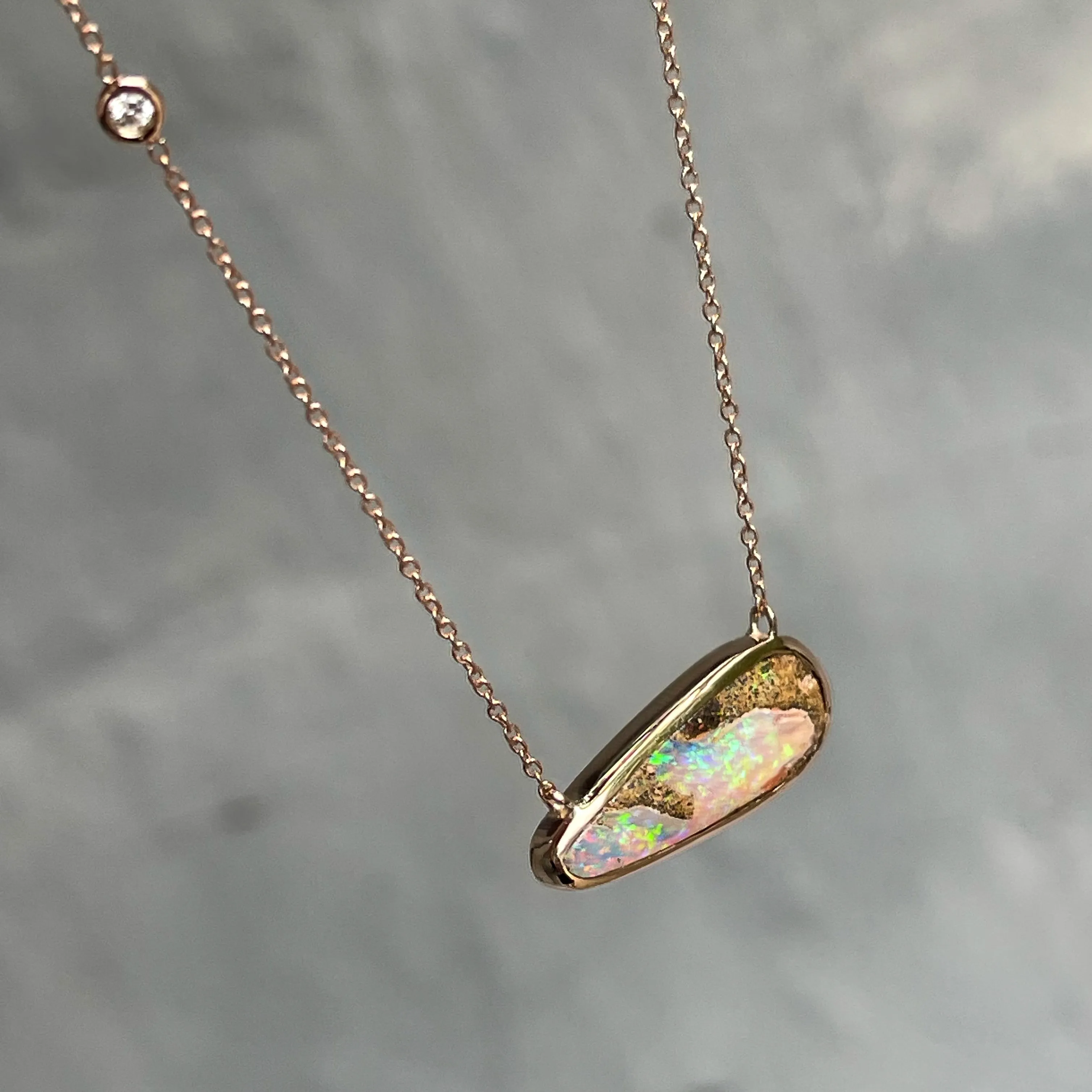 Cloud Nine Dali Australian Opal Necklace