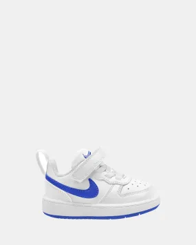 Court Borough Low Recraft Infant White/Hyper Royal