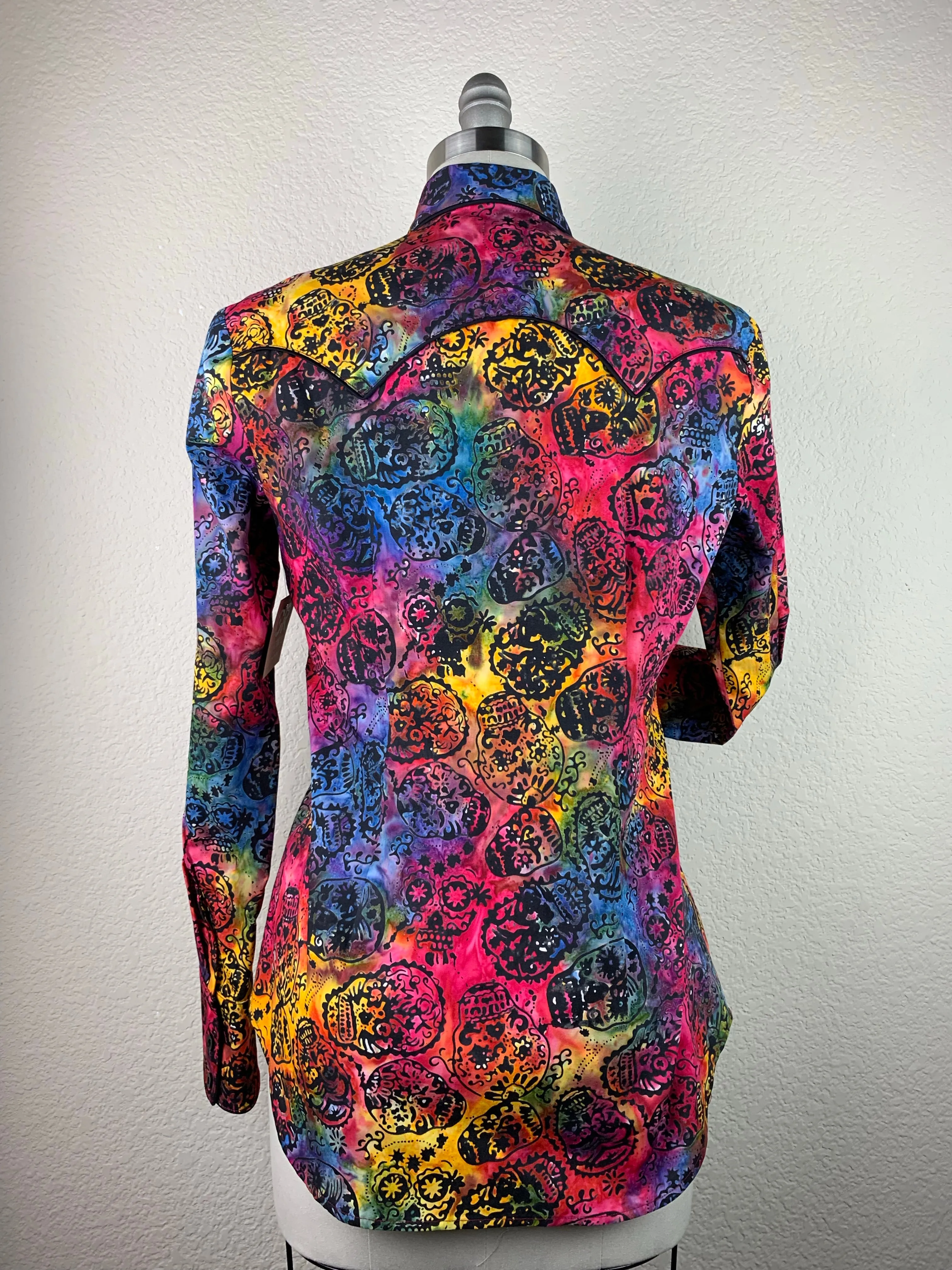 CR Tradition Tie Dye Batik Sugar Skulls - FINAL SALE