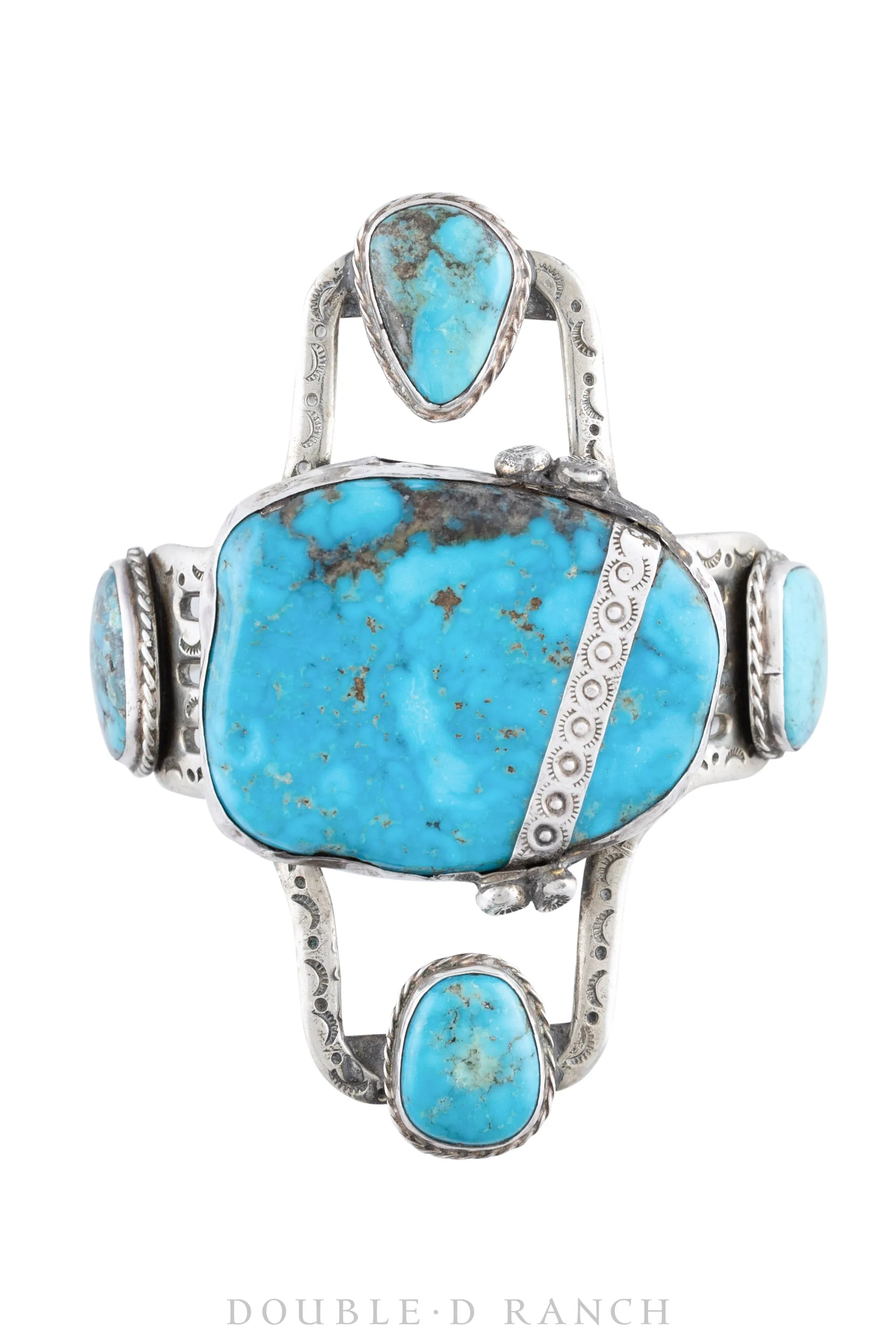 Cuff, Specimen, Turquoise, Modern Style, Vintage, 3155