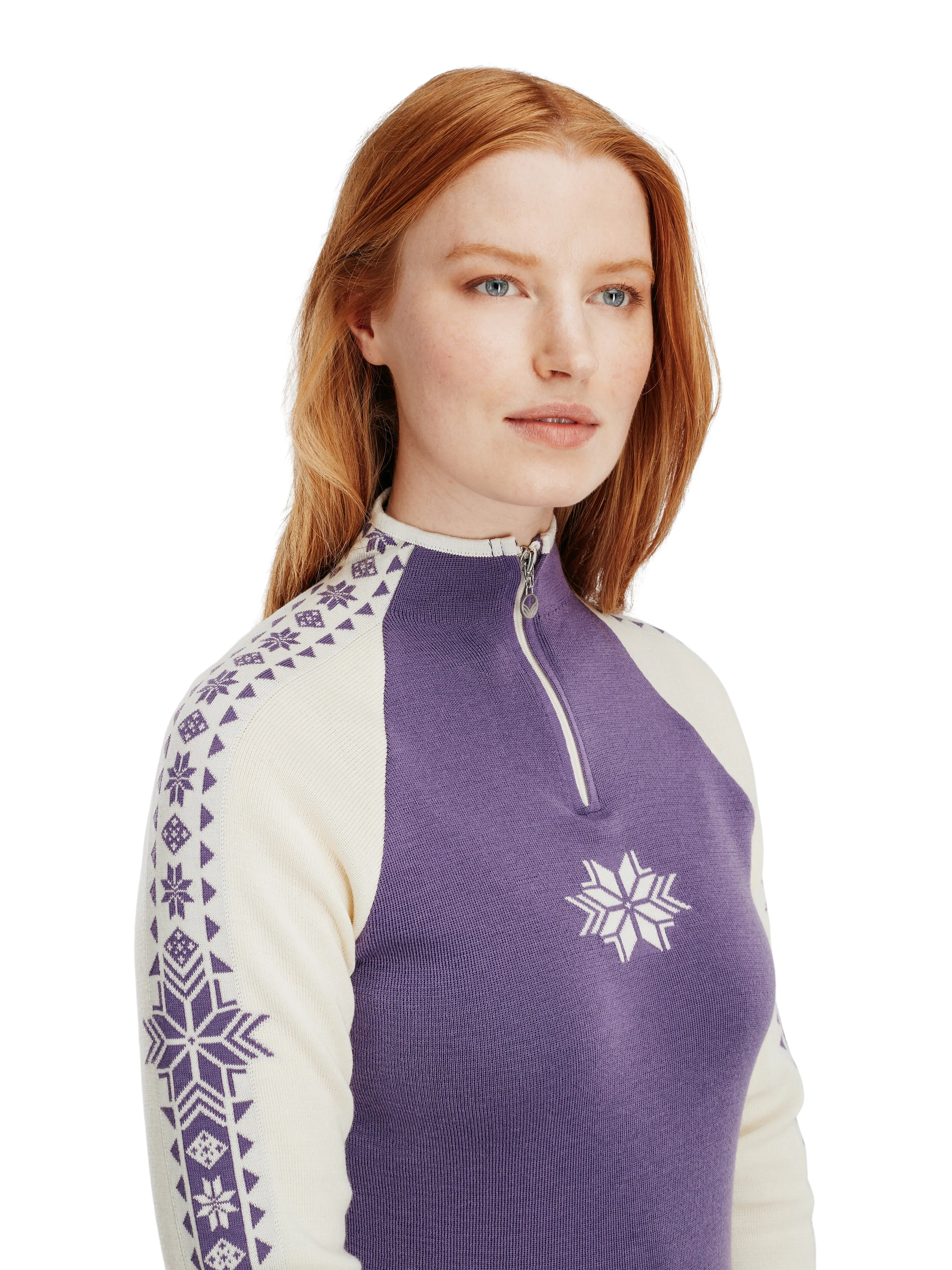 Dale of Norway - Geilo Women's Sweater - Purple