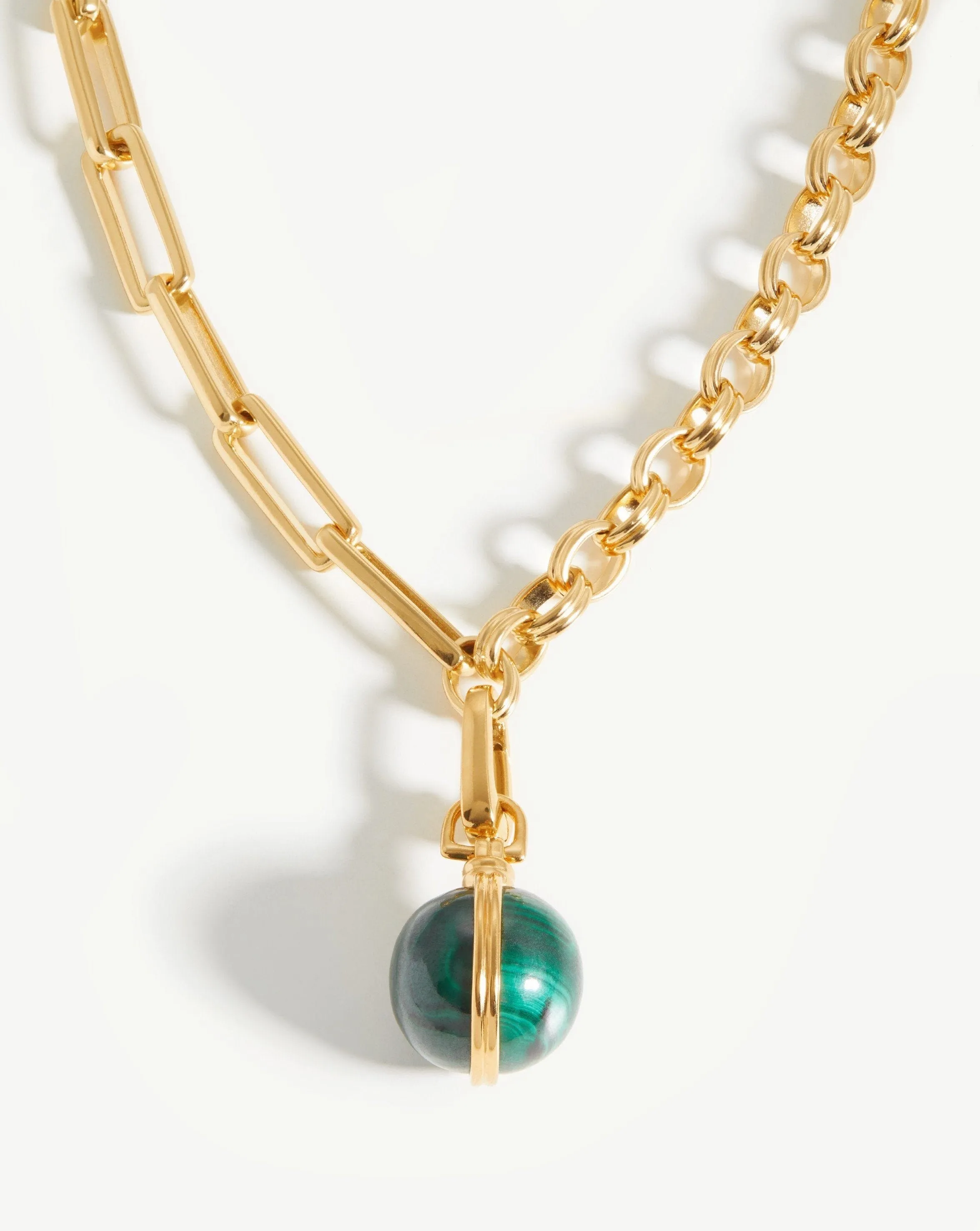 Deconstructed Axiom Sphere Chain Necklace