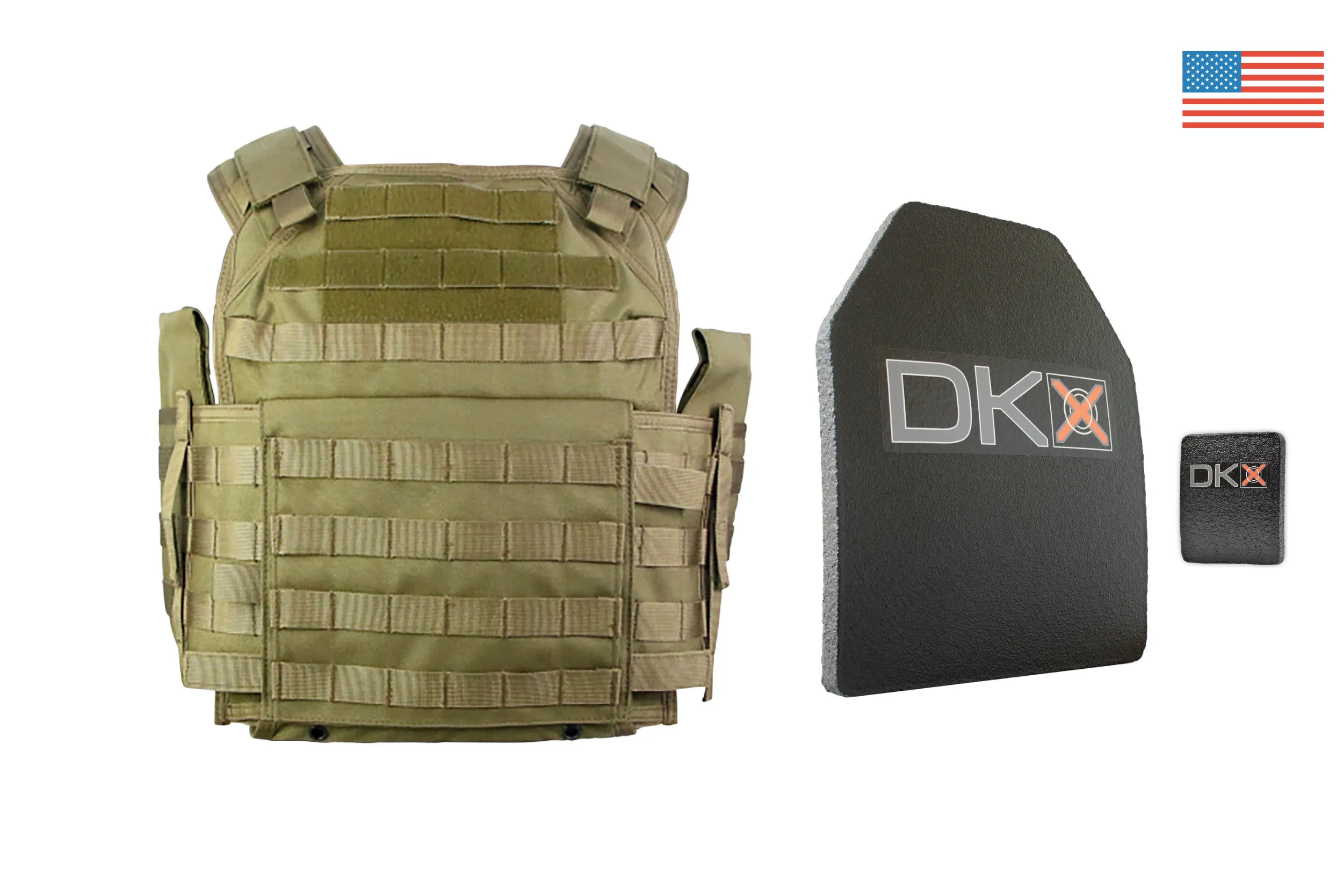 Delta One Plate Carrier / Level III  Armor Combo   Side Plates