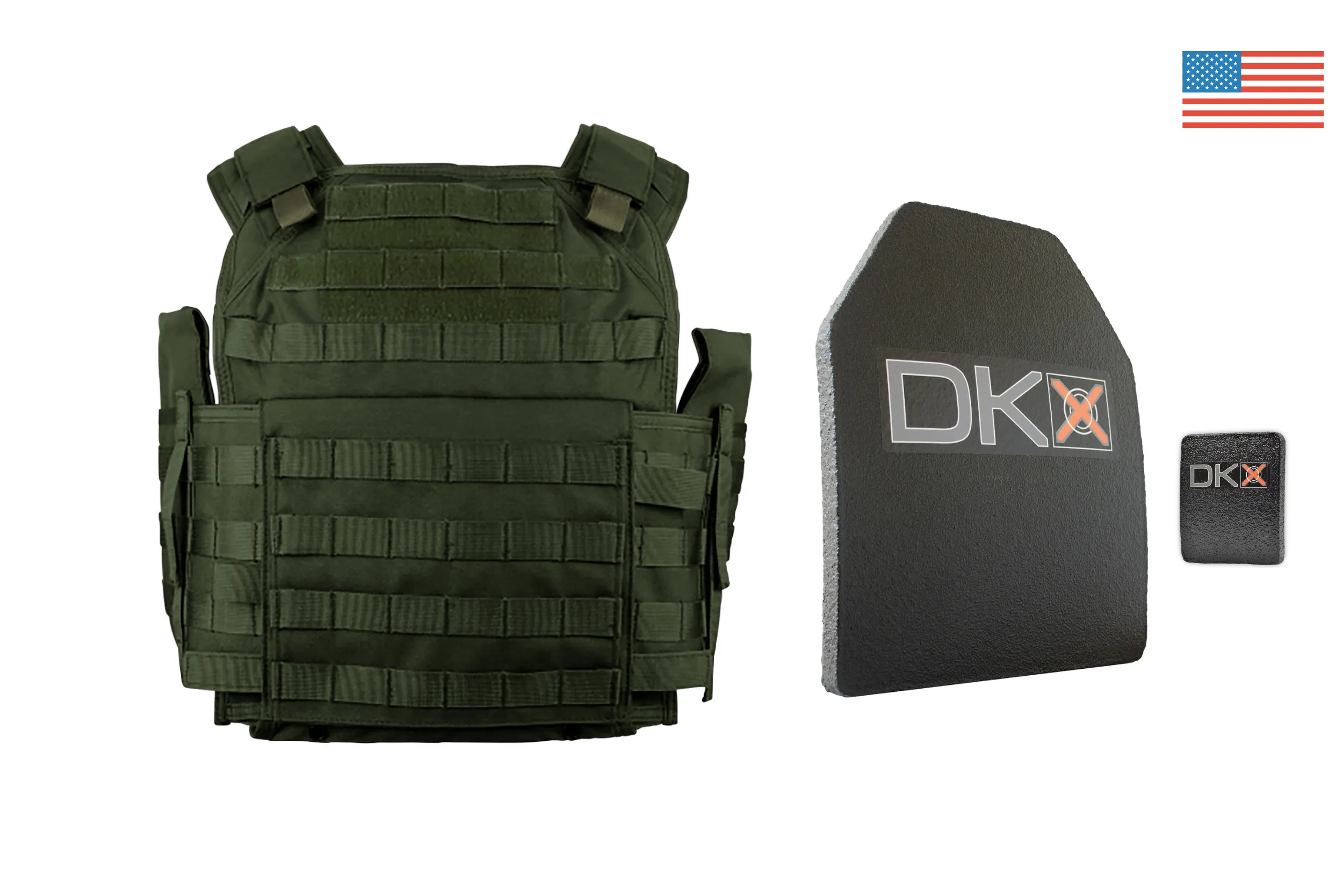 Delta One Plate Carrier / Level III  Armor Combo   Side Plates