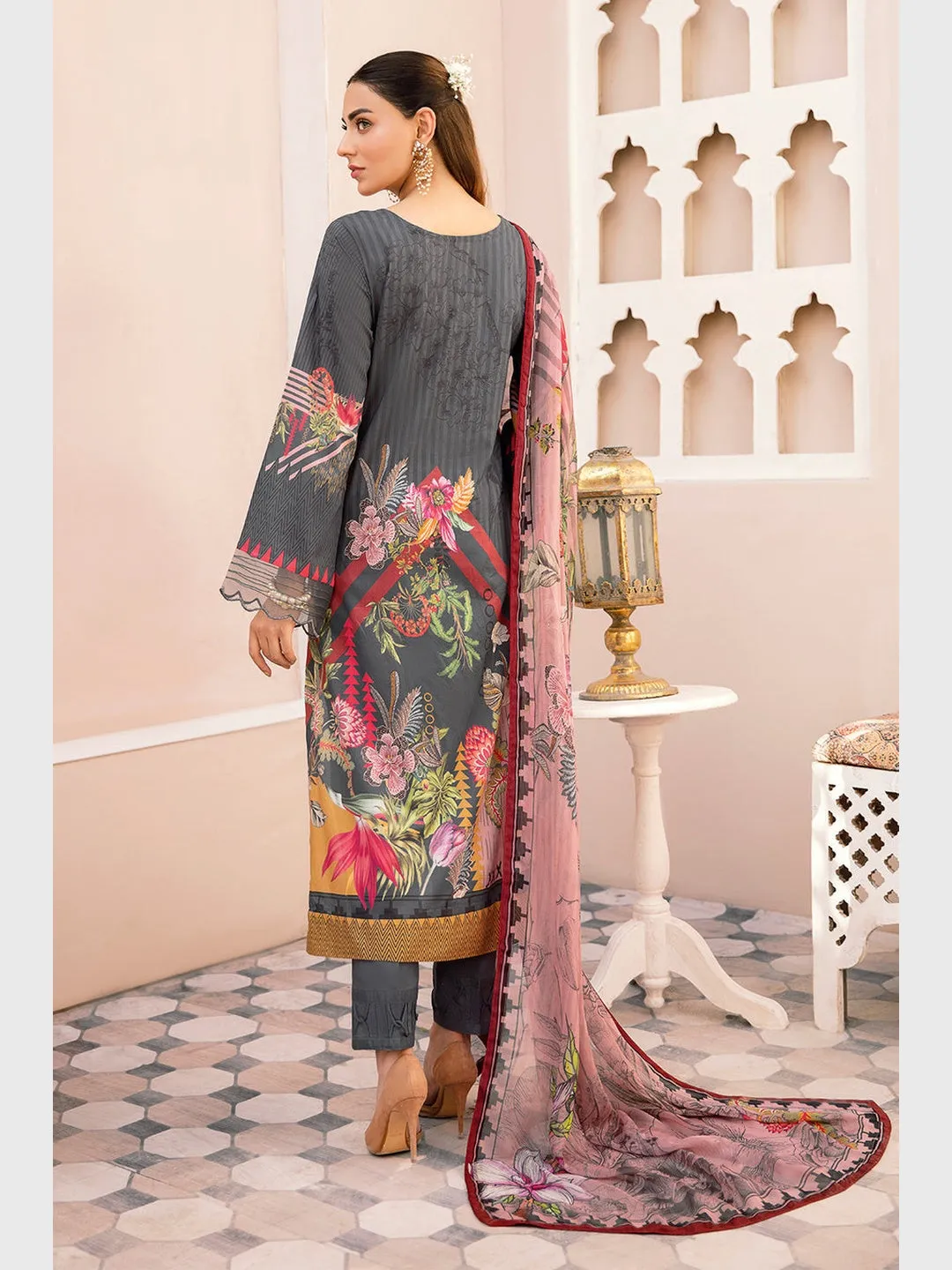 Designer Lawn & Silk Embroidery