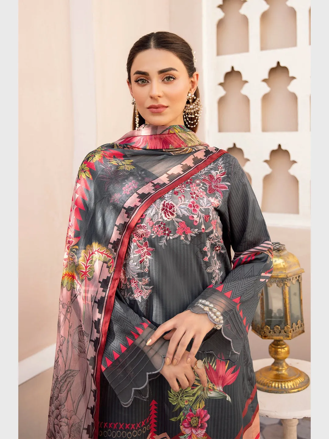 Designer Lawn & Silk Embroidery