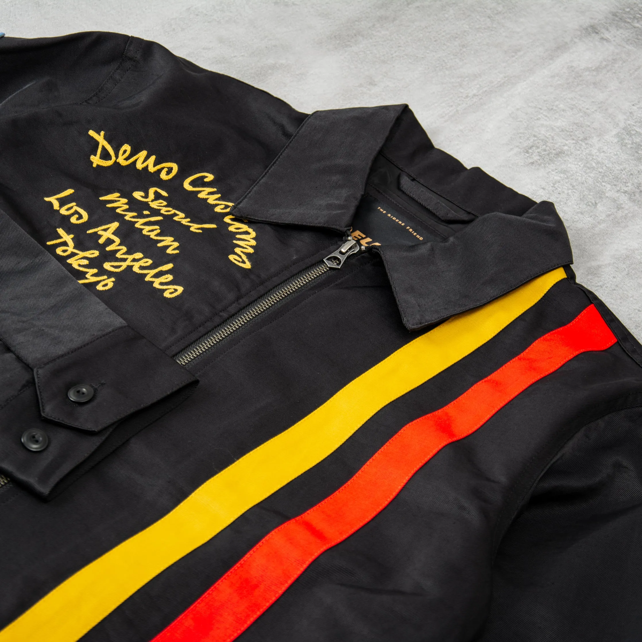 Deus ex Machina Chime Racing Jacket - Black