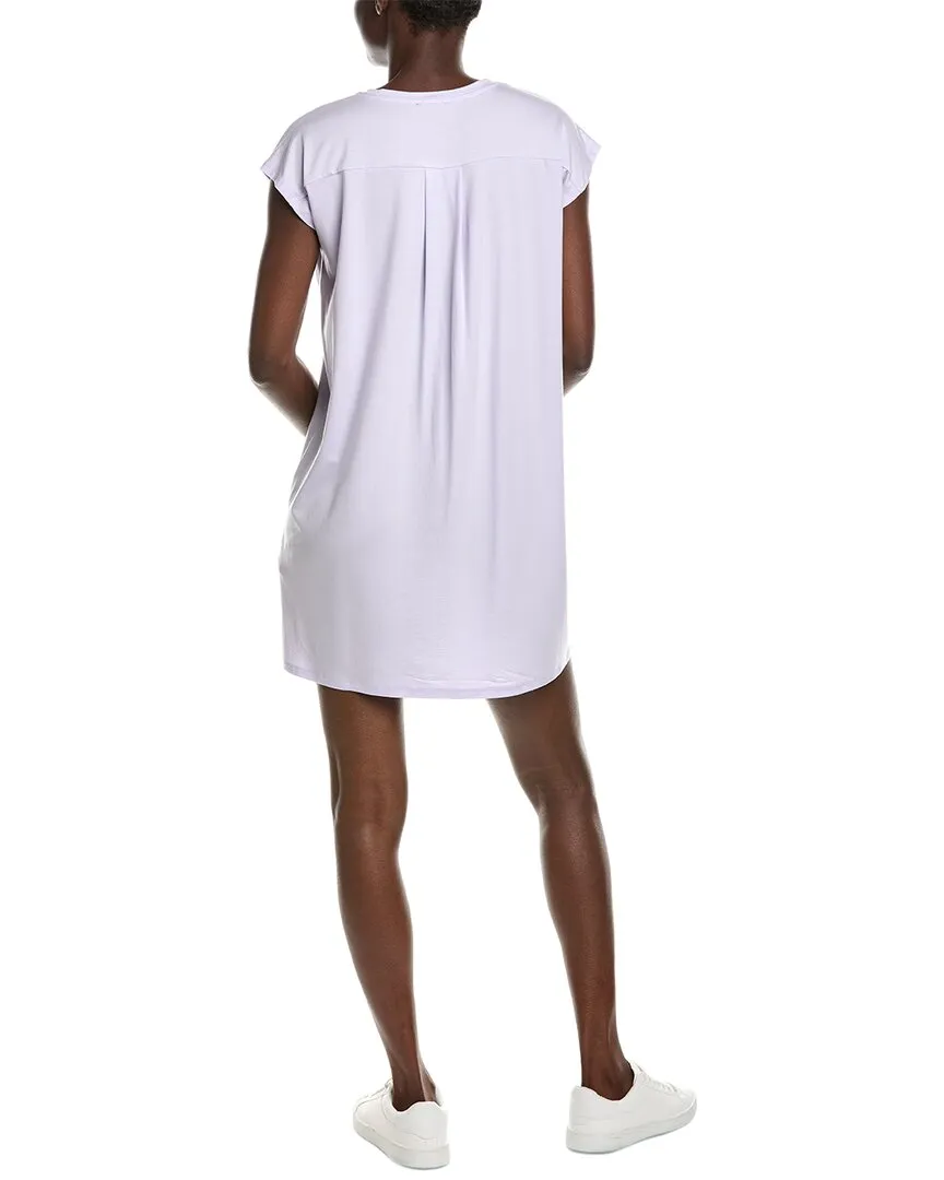 EILEEN FISHER Crewneck Short Boxy Mini Dress