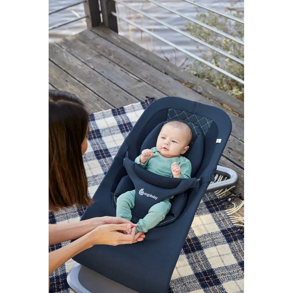 Ergobaby Evolve 3 in 1 Bouncer - Cool Blue