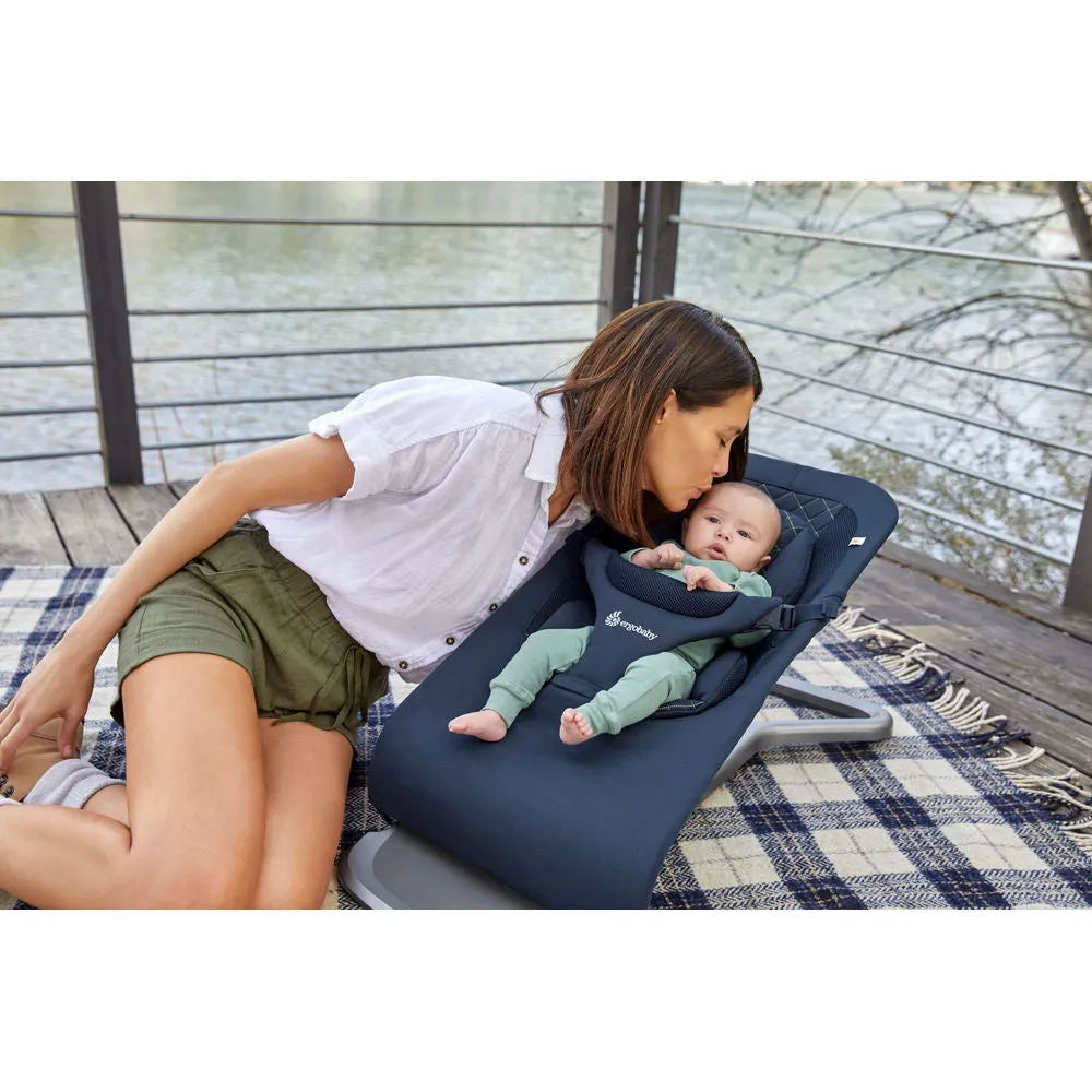 Ergobaby Evolve 3 in 1 Bouncer - Cool Blue