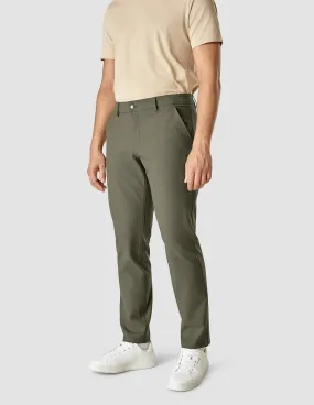 Essential Pants Regular Remote Green Melange