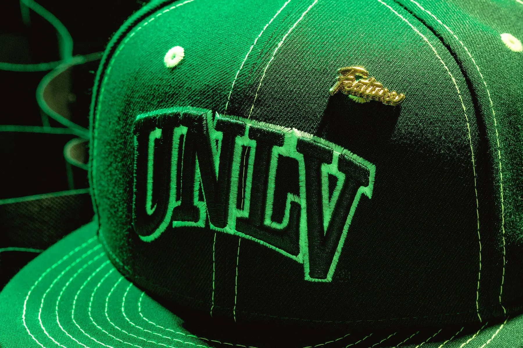 Feature x New Era "Night Vision" 59FIFTY Fitted - UNLV Rebels