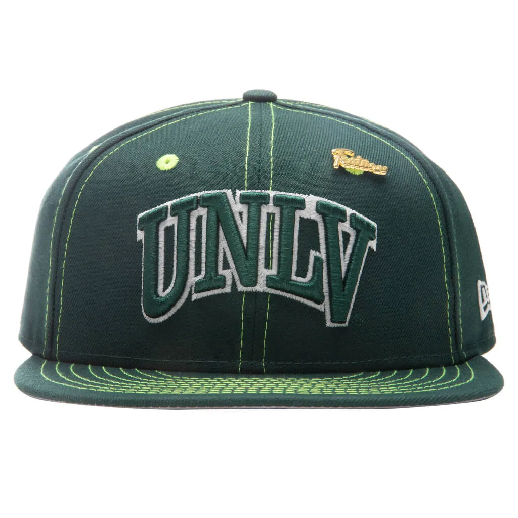 Feature x New Era "Night Vision" 59FIFTY Fitted - UNLV Rebels