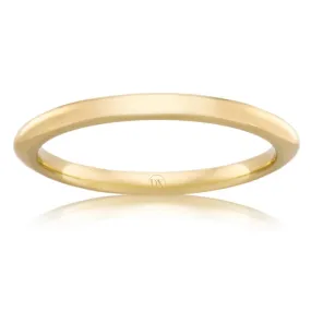 Full Dome 2.5mm - 18ct Yellow Gold