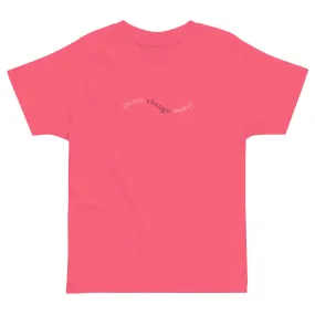 Future Change Maker Toddler Tee - Pink