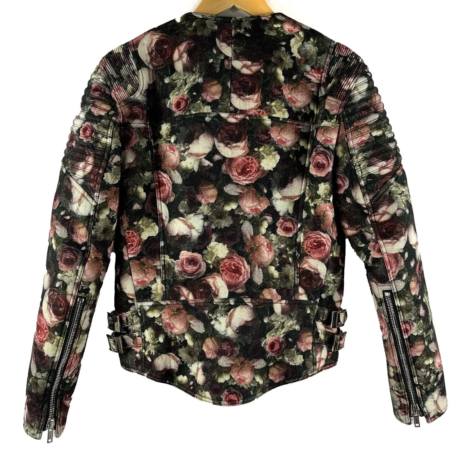 Givenchy - Pristine - Floral Wool Bomber / Silver Hardware - 36 - US S - Jacket