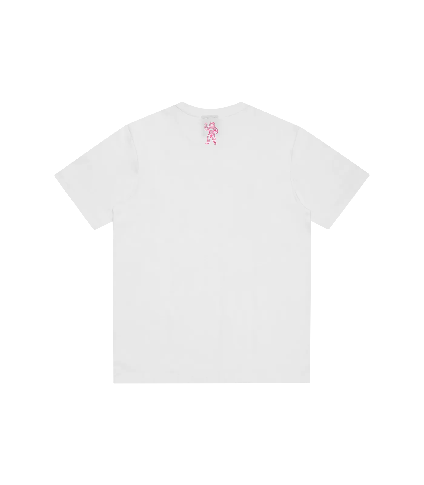 GLITTER ARCH LOGO T-SHIRT - WHITE/PINK