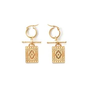 Gold Plated Navi Earrings