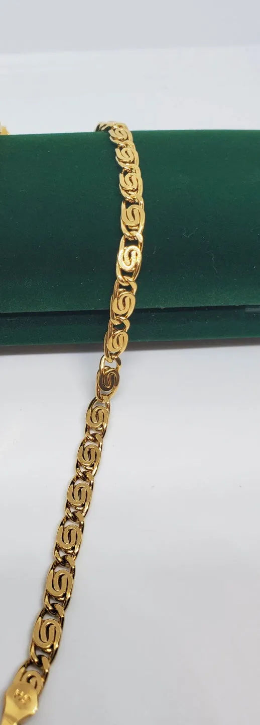 Gold Plated Unisex Bracelets