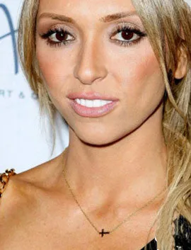 Gold Side Cross Necklace-Giuliana Rancic-Kardashians