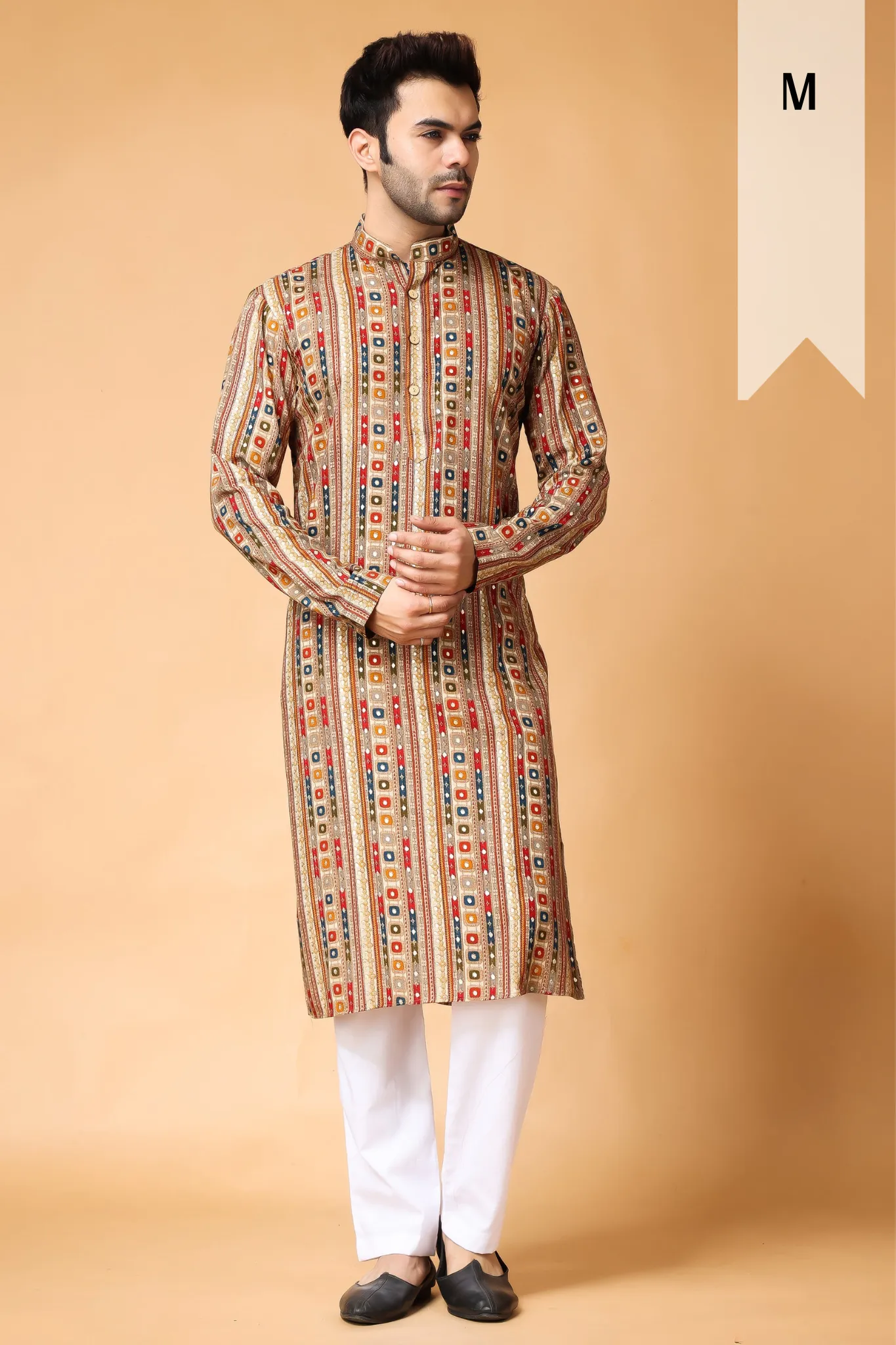 Golden Sands Printed Kurta