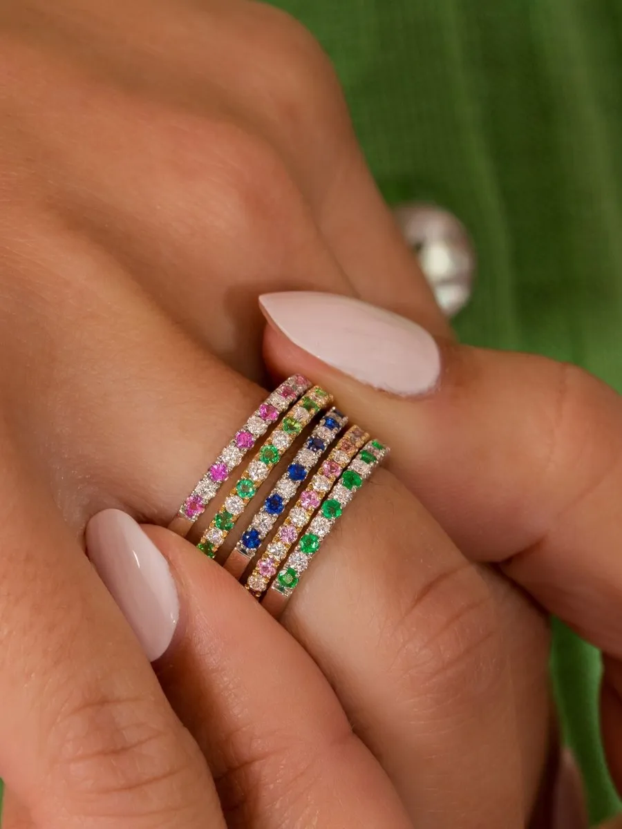 Gracie Ring Emerald 14K