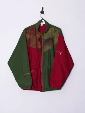 Green & Red Fashion Shell Jacket