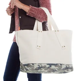 Grommet Canvas Tote