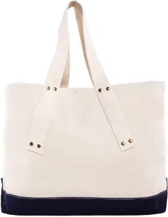 Grommet Canvas Tote