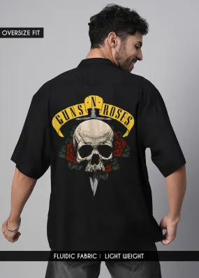 Guns N Roses Mens Fluidic Oversized Shirt