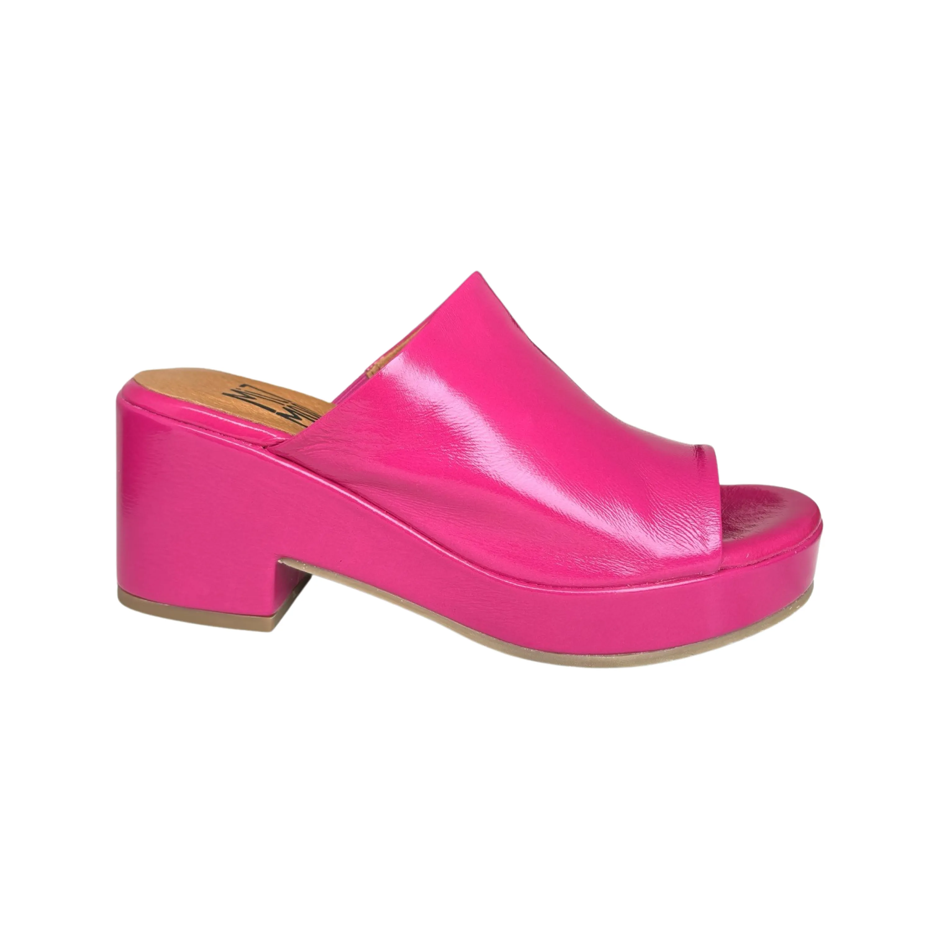 Gwen Fuchsia Patent Slide