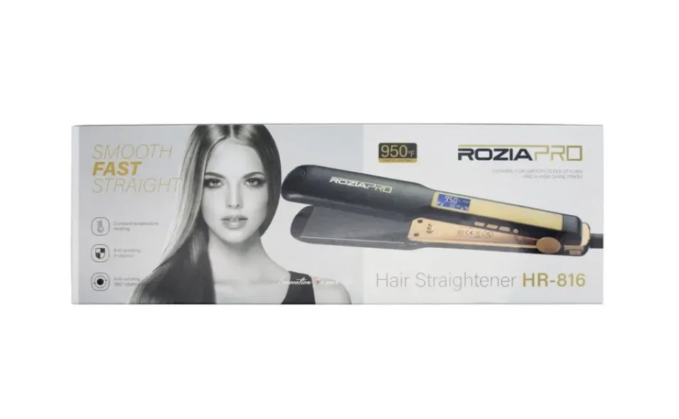 Hair Straightener with LCD Display