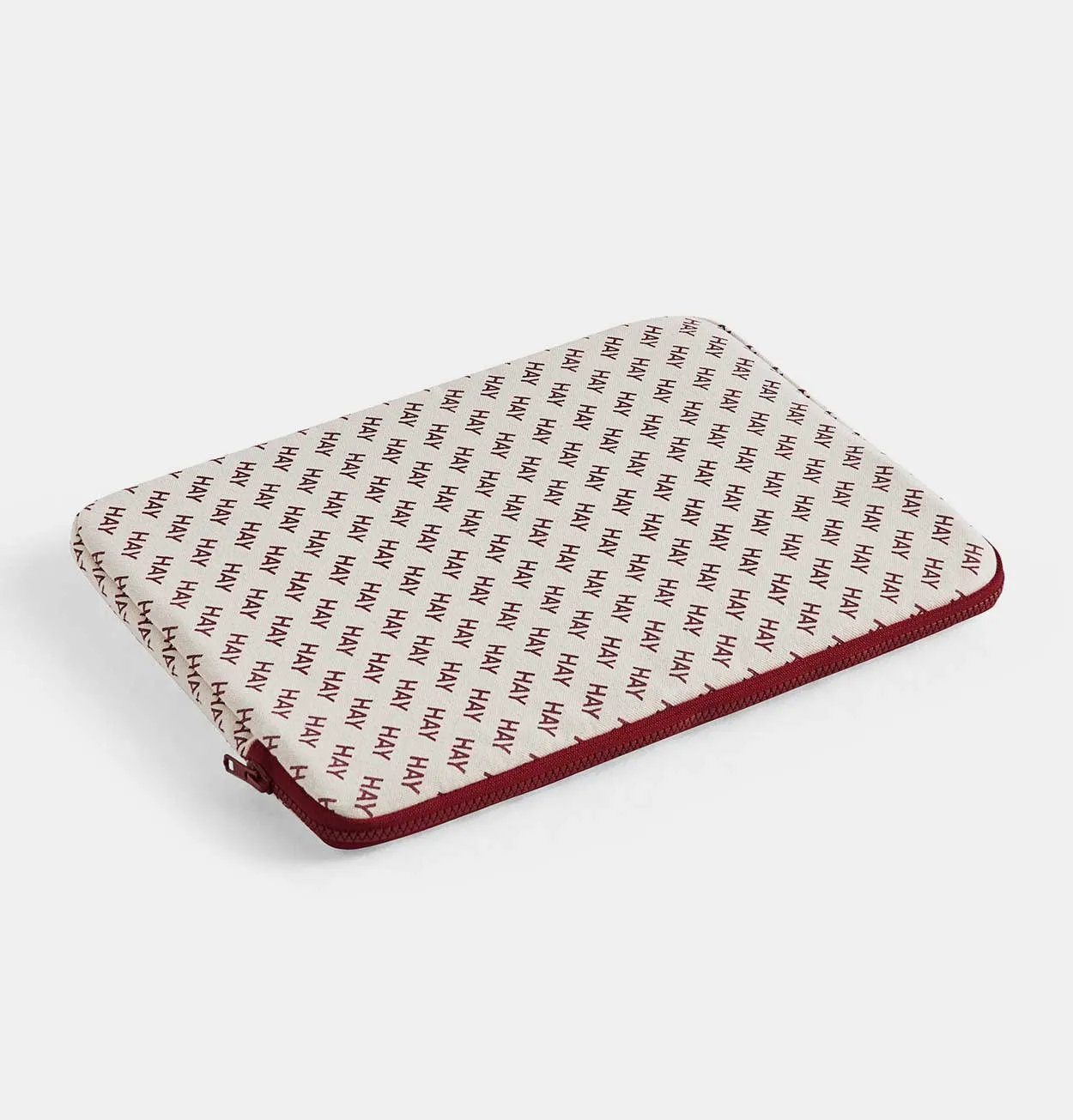 HAY Logo Laptop Cover in Burgundy