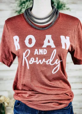 Heather Clay Roan & Rowdy Short Sleeve Graphic Tee