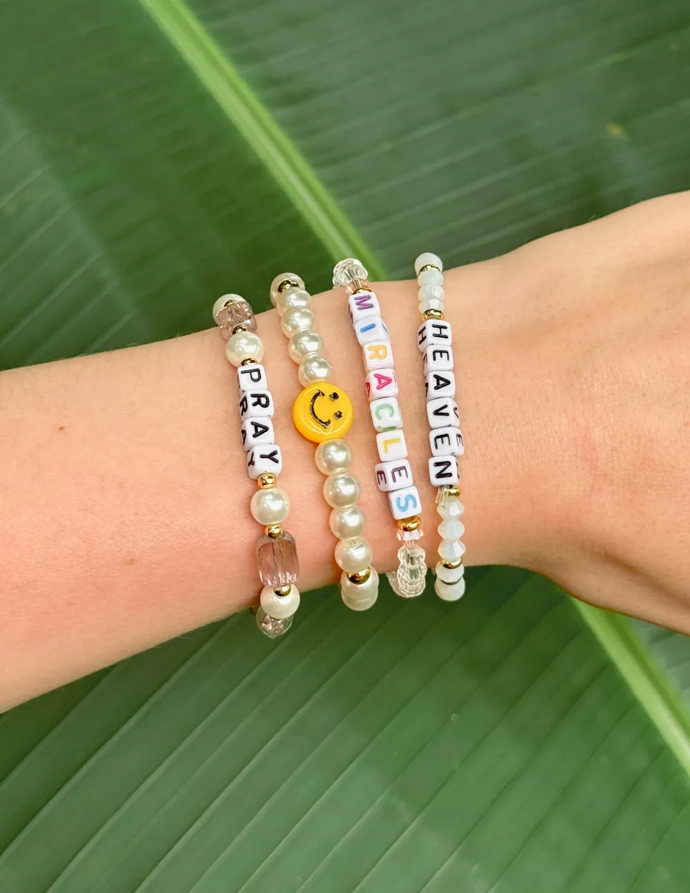 Heaven Letter Bracelet