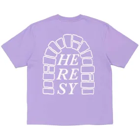 Heresy Arch Tee Shirt Lavender