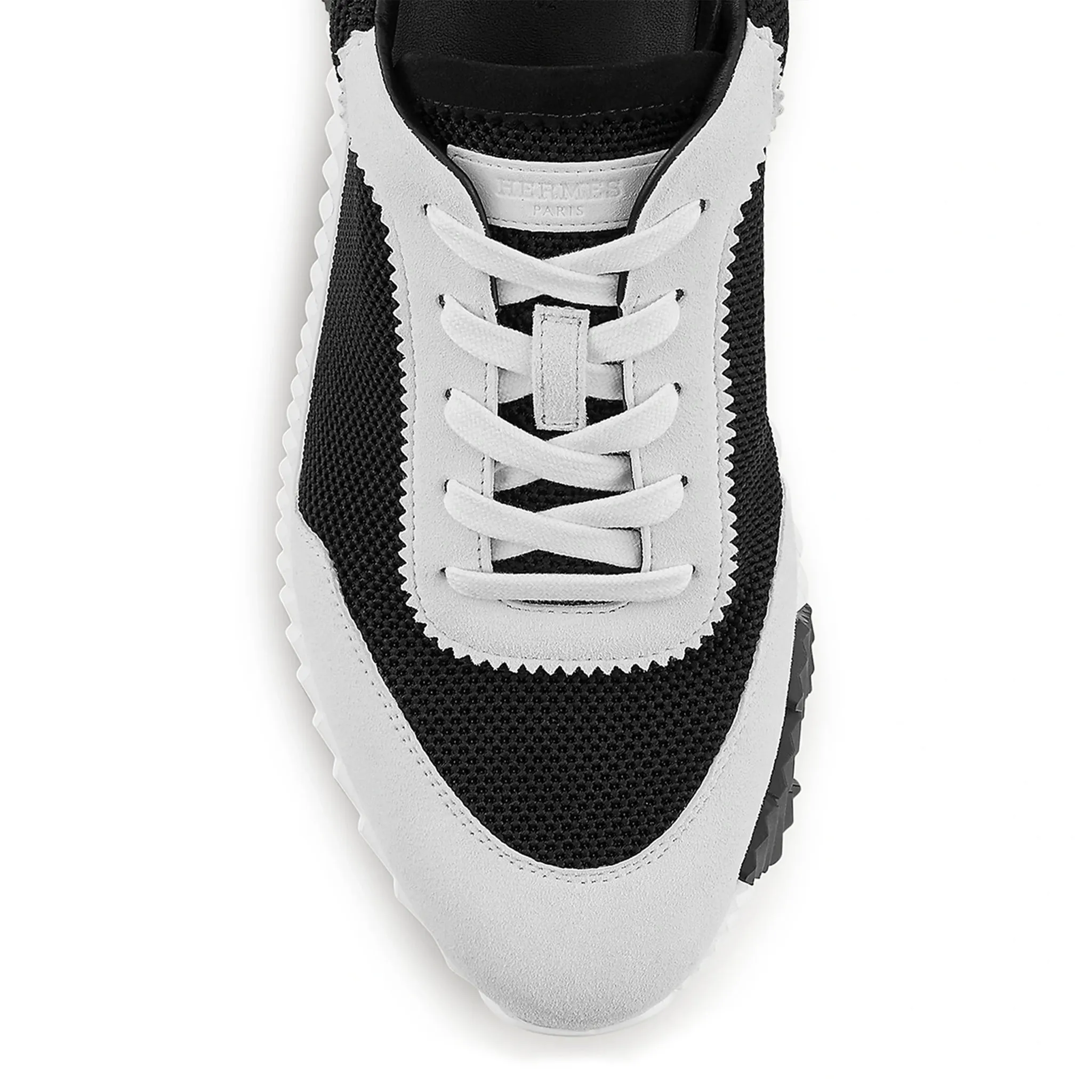 Hermes Paris Bouncing Sneaker White Black