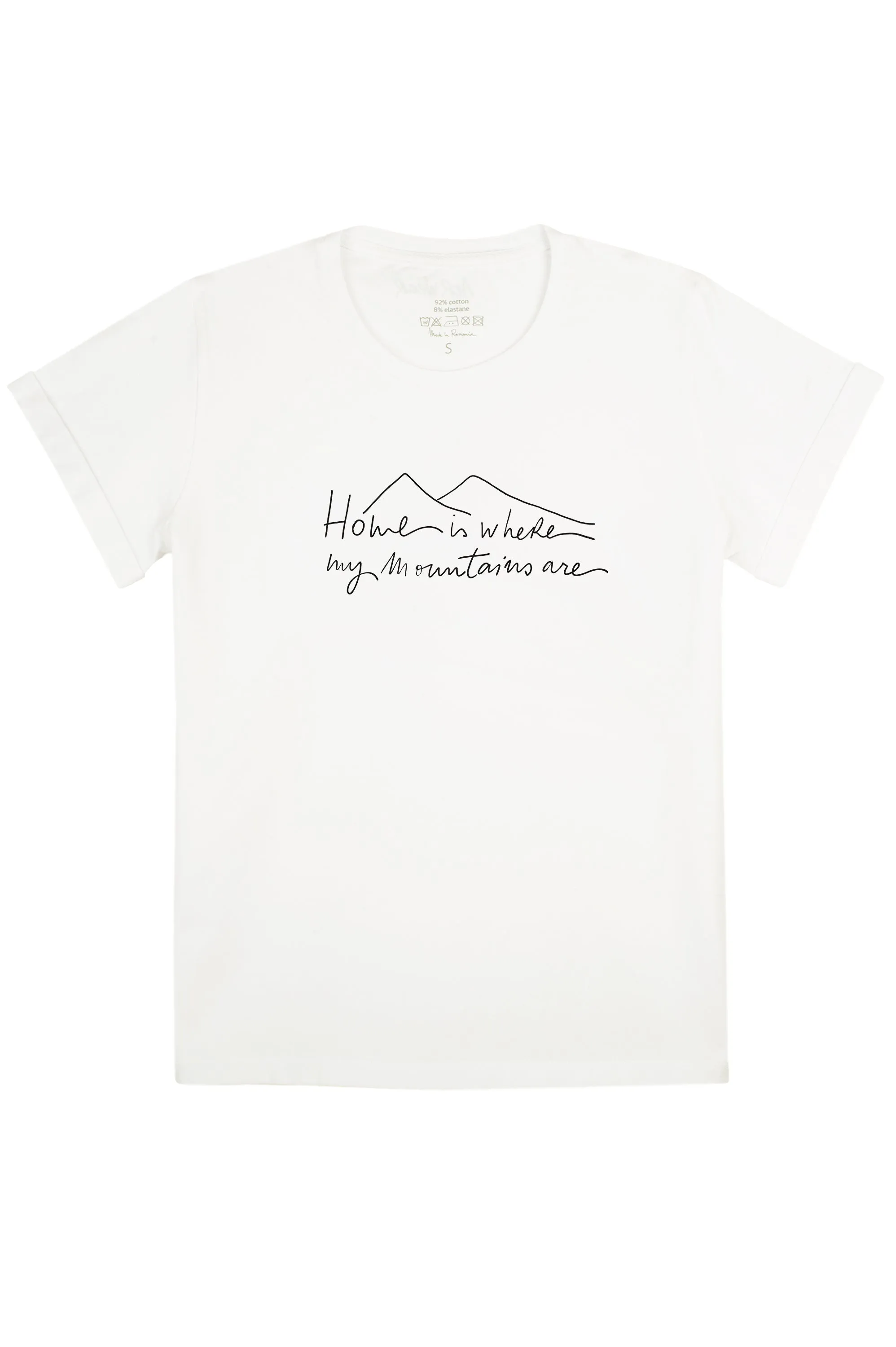 HOME IS WHERE MY MOUNTAINS ARE T-shirt