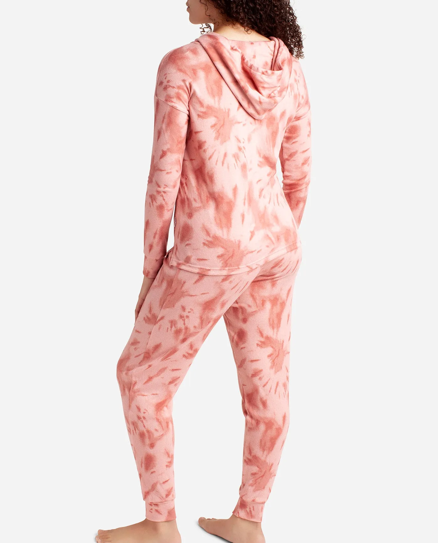 Hooded Hacci Sleep Set With Jogger