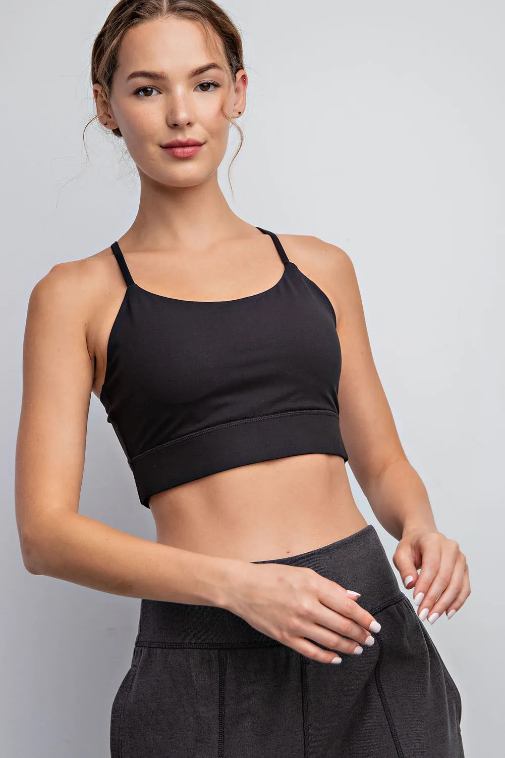 Hustle and Heart Sports Bra