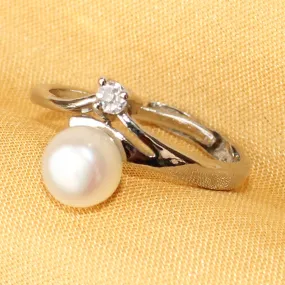 Imeora Real Pearl Adjustable Ring