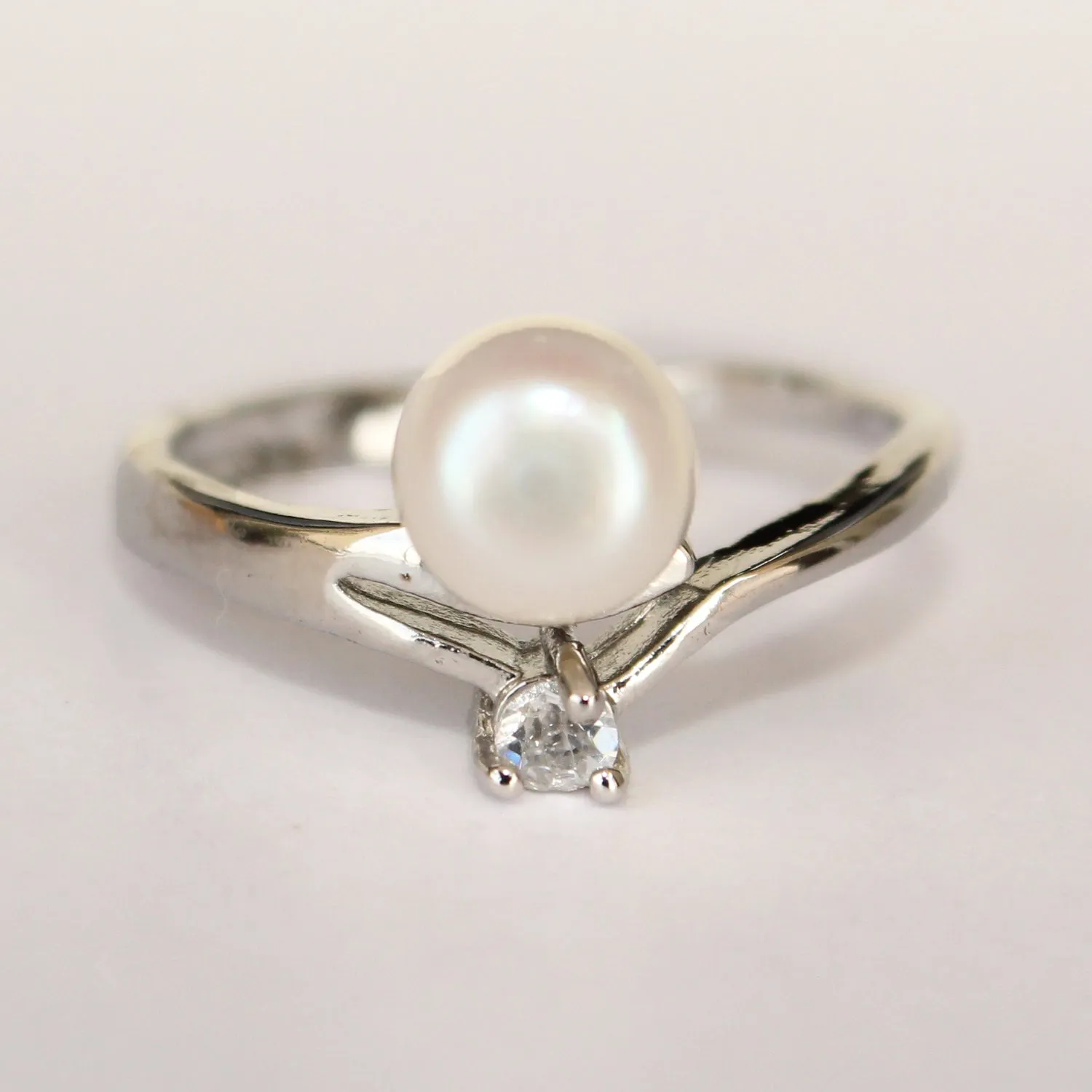 Imeora Real Pearl Adjustable Ring